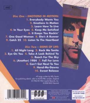 2CD Billy Squier: Emotions In Motion / Signs Of Life