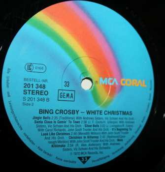 LP Bing Crosby: White Christmas