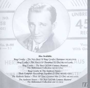 CD Bing Crosby: A Merry Christmas With Bing Crosby & The Andrews Sisters