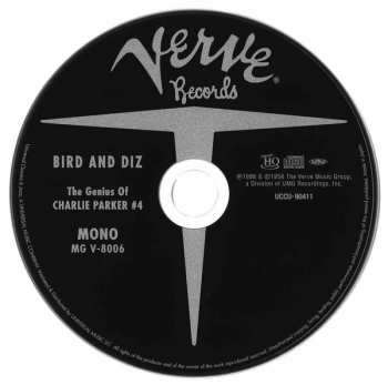 CD Dizzy Gillespie: Bird And Diz LTD