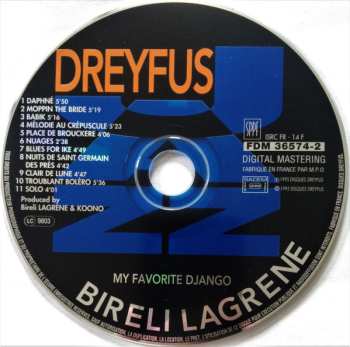 CD Biréli Lagrène: My Favorite Django