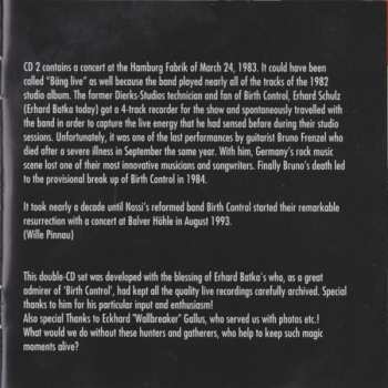 2CD Birth Control: Two Eggs - Two Concerts DIGI