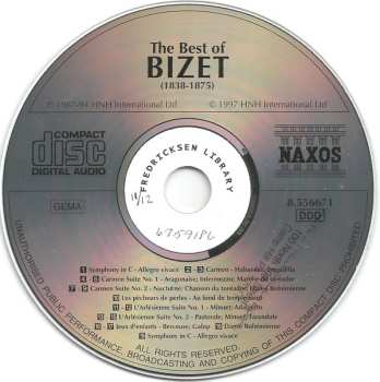 CD Georges Bizet: Best Of Bizet