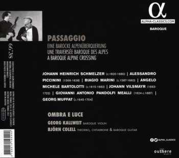 CD Georg Kallweit: Passaggio Eine Barocke Alpenüberquerung