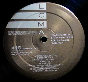 LP Björn J:son Lindh: Europa Opus III Bridges