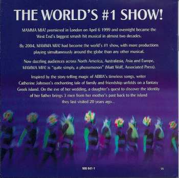 CD Björn Ulvaeus & Benny Andersson: Mamma Mia! - The Smash Hit Musical Based On Songs Of ABBA