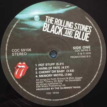 LP The Rolling Stones: Black And Blue