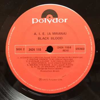 LP Black Blood: Black Blood