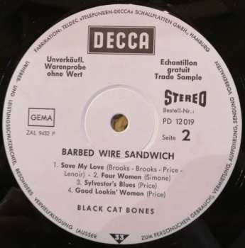 LP Black Cat Bones: Barbed Wire Sandwich