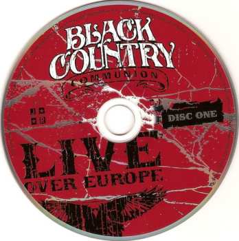 2CD Black Country Communion: Live Over Europe
