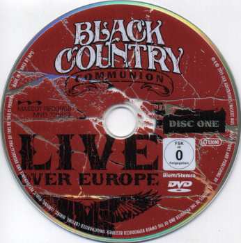 2DVD Black Country Communion: Live Over Europe