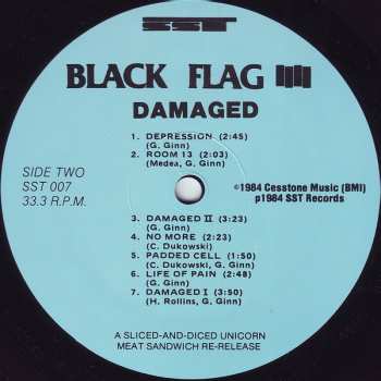 LP Black Flag: Damaged