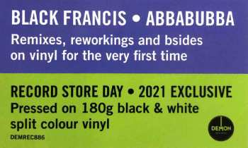 LP Black Francis: Abbabubba (Bsides, Etc.)