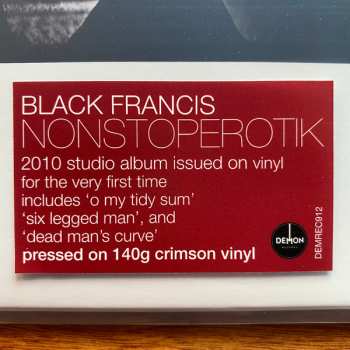 LP Black Francis: Nonstoperotik LTD