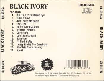 CD Black Ivory: Don't Turn Around