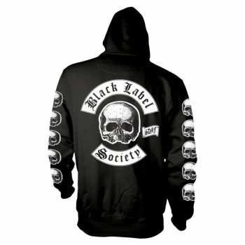 Mercancía Black Label Society: Mikina S Kapucí Logo Black Label Society S
