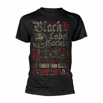 Merch Black Label Society: Camiseta Destroy & Conquer