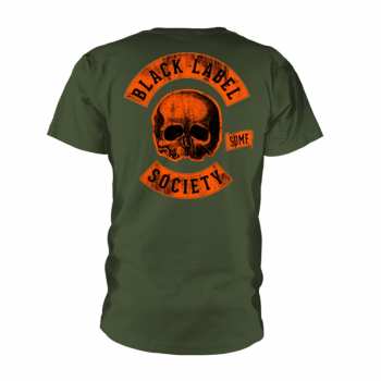 Mercancía Black Label Society: Tričko Hardcore Iron (military Green) S