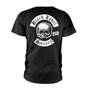 Mercancía Black Label Society: Tričko Skull Logo Black Label Society Pocket (black) XXL