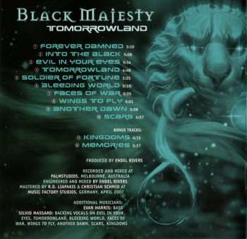 CD Black Majesty: Tomorrowland LTD