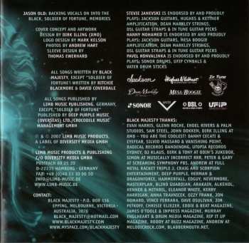 CD Black Majesty: Tomorrowland LTD