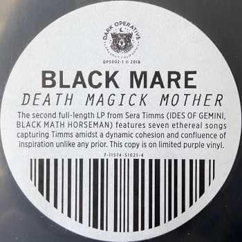 LP Black Mare: Death Magick Mother LTD | CLR