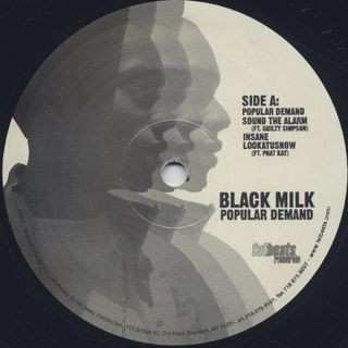 2LP Black Milk: Popular Demand