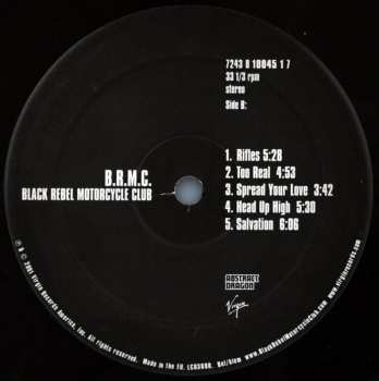 LP Black Rebel Motorcycle Club: B.R.M.C.