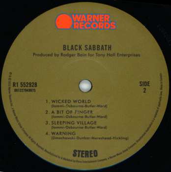 2LP Black Sabbath: Black Sabbath DLX