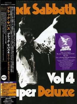 4CD/Caja Black Sabbath: Black Sabbath Vol 4 Super Deluxe DLX | LTD