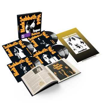 5LP/Caja Black Sabbath: Black Sabbath Vol. 4 Super Deluxe DLX