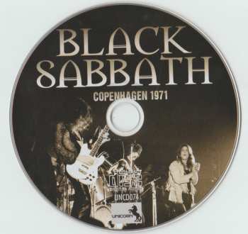 CD Black Sabbath: Copenhagen 1971 - The Classic Danish Broadcast Plus Bonus Tracks