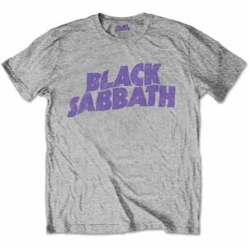 Merch Black Sabbath: Camiseta para niños Wavy Logo Black Sabbath 