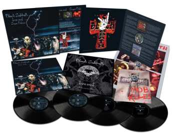 4LP/Caja Black Sabbath: Live Evil Super Deluxe DLX