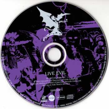 CD Black Sabbath: Live Evil