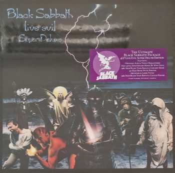 4LP/Caja Black Sabbath: Live Evil Super Deluxe DLX
