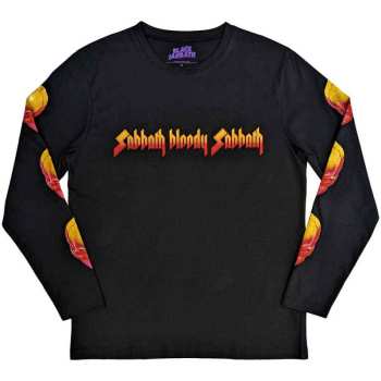 Merch Black Sabbath: Long Sleeve Camiseta Bloody Sabbath