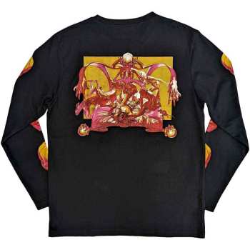 Mercancía Black Sabbath: Black Sabbath Unisex Long Sleeve T-shirt: Bloody Sabbath (back & Sleeve Print) (small) S