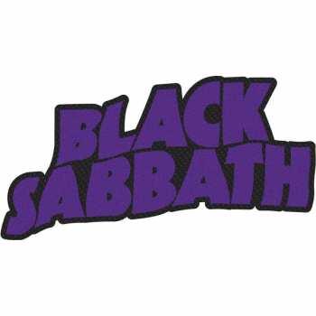 Merch Black Sabbath: Aplicación Logo Black Sabbath Cut Out