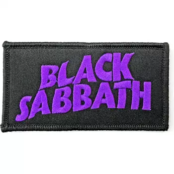 Aplicación Wavy Logo Black Sabbath