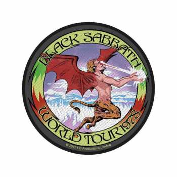 Merch Black Sabbath: Aplicación World Tour 1978 