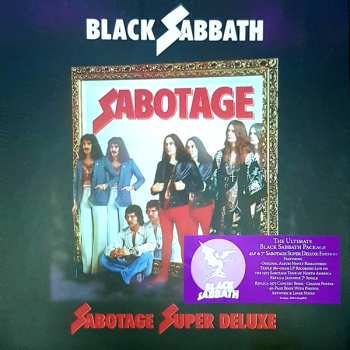 4LP/SP/Caja Black Sabbath: Sabotage Super Deluxe DLX