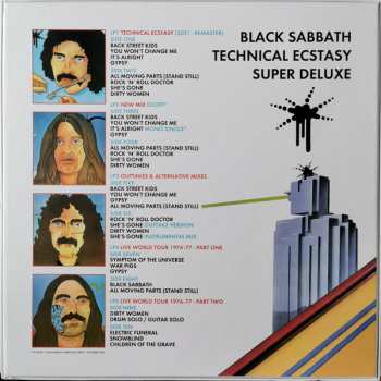 5LP/Caja Black Sabbath: Technical Ecstasy • Super Deluxe DLX