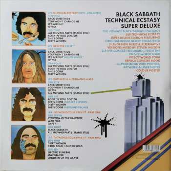 5LP/Caja Black Sabbath: Technical Ecstasy • Super Deluxe DLX