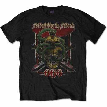 Merch Black Sabbath: Camiseta Bloody Sabbath 666 
