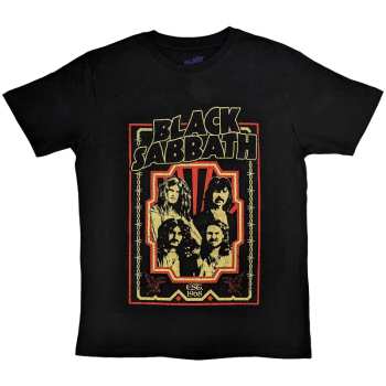 Merch Black Sabbath: Camiseta Est 1968