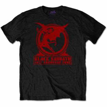 Merch Black Sabbath: Camiseta Europe '75 