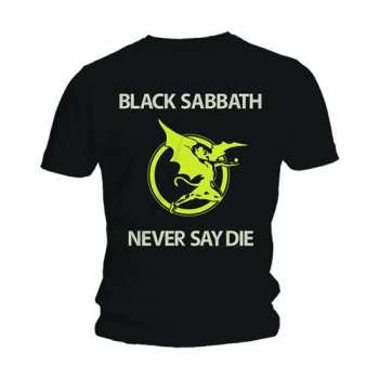Merch Black Sabbath: Camiseta Never Say Die 