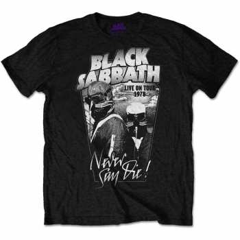 Merch Black Sabbath: Camiseta Never Say Die 