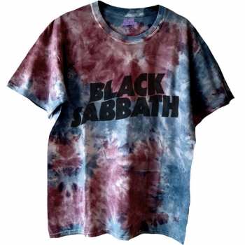 Mercancía Black Sabbath: Tričko Wavy Logo Black Sabbath  S
